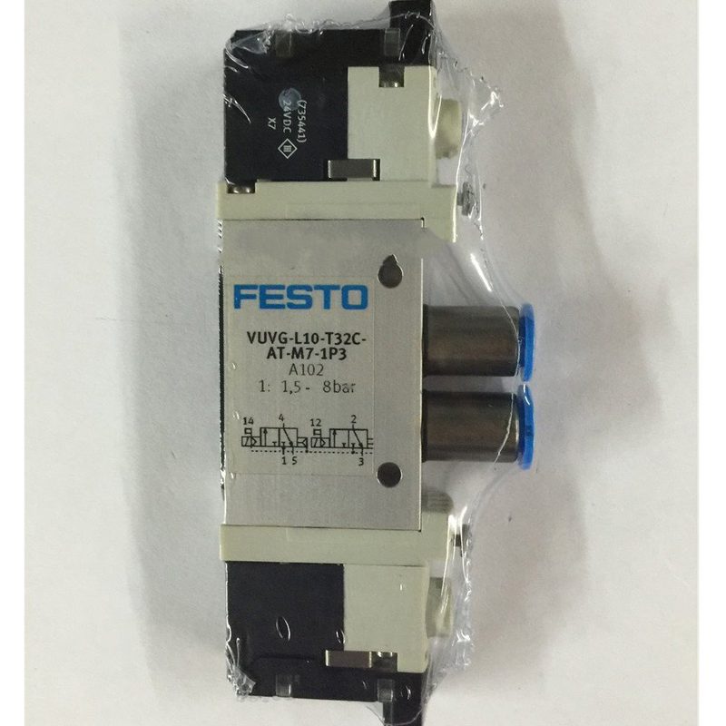 Электромагнитный клапан Festo VUVG-L10-T32C-AT-M7-1P3