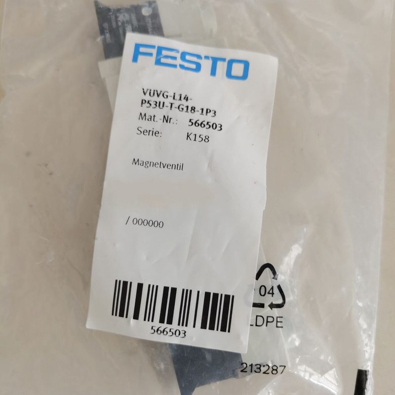 Электромагнитный клапан Festo VUVG-L14-P53U-T-G18-1P3
