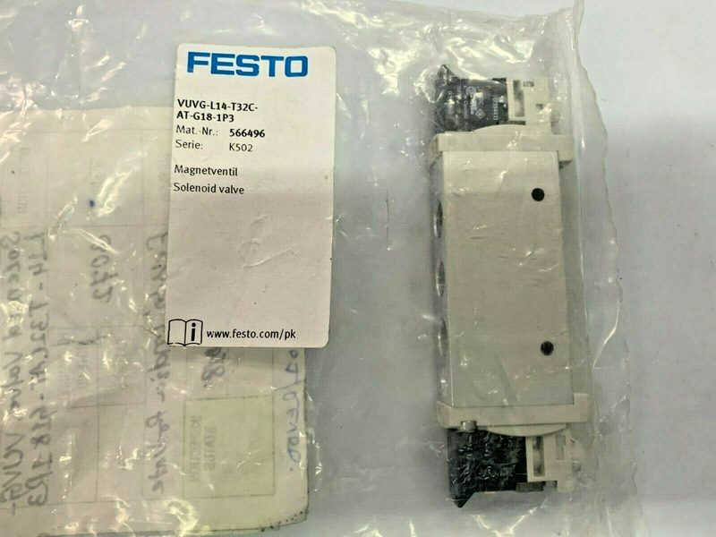 Электромагнитный клапан Festo VUVG-L14-T32C-AT-G18-1P3