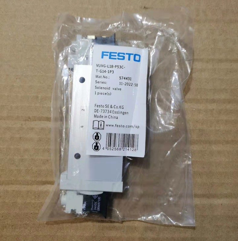Электромагнитный клапан Festo VUVG-L18-P53C-T-G14-1P3