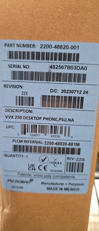 Poly VVX 250