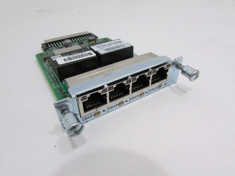 Маршрутизатор Cisco VWIC3-4MFT-T1/E1