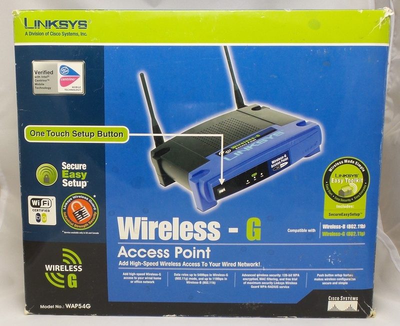 Точка доступа Cisco WAP54G