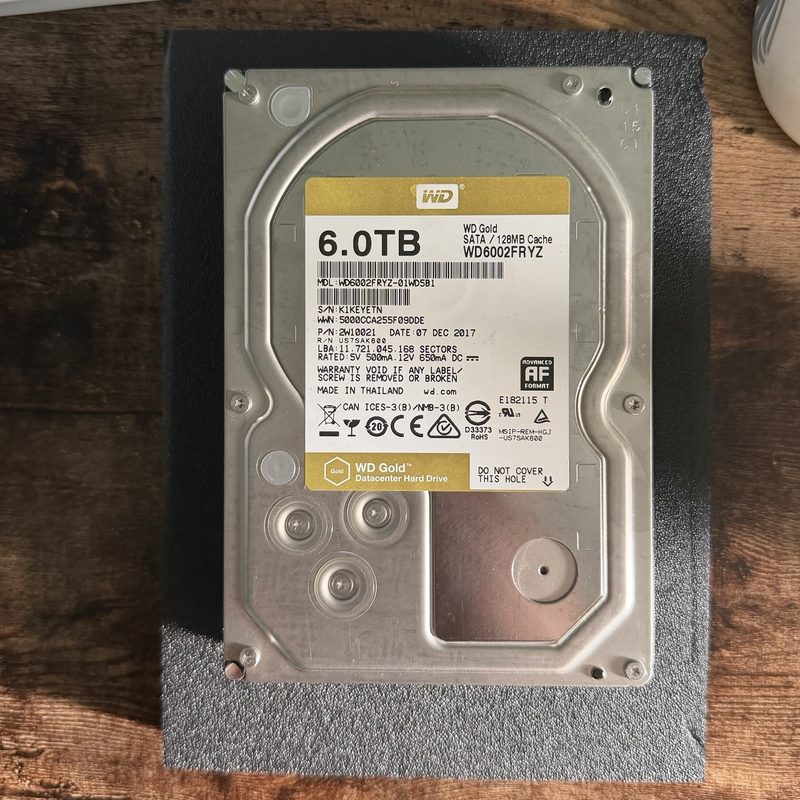 Жёсткий диск Western Digital WD6002FRYZ