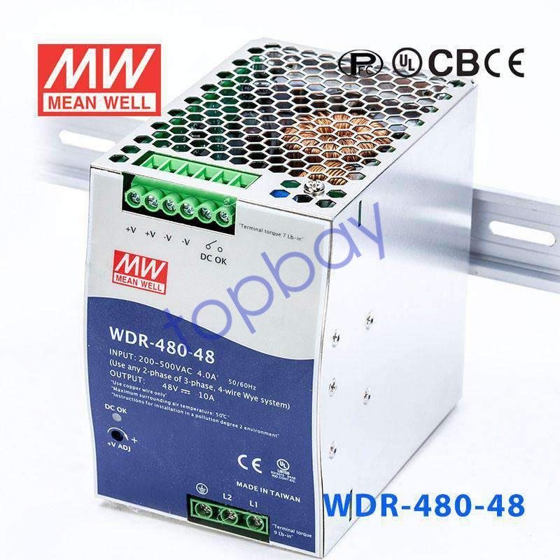 Блок питания WDR-480-48