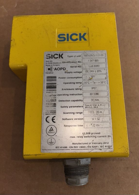 Световая завеса SICK WEU26/3-103A00