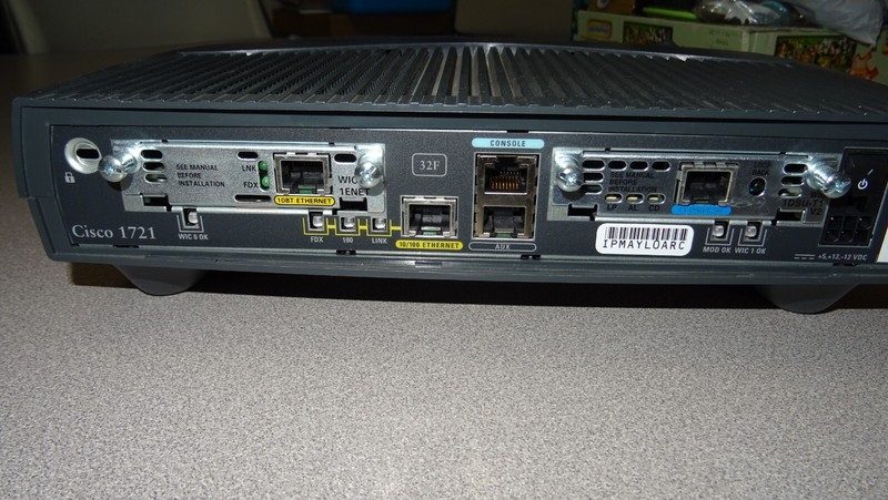 Маршрутизатор Cisco WIC-1ENET