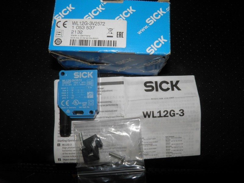 Фотоэлектрический датчик SICK WL12G-3V2572