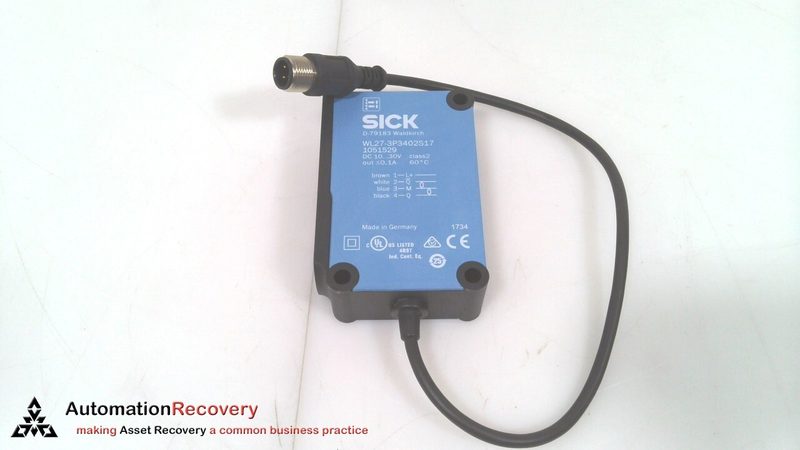 Фотоэлектрический датчик SICK WL27-3P3402S17