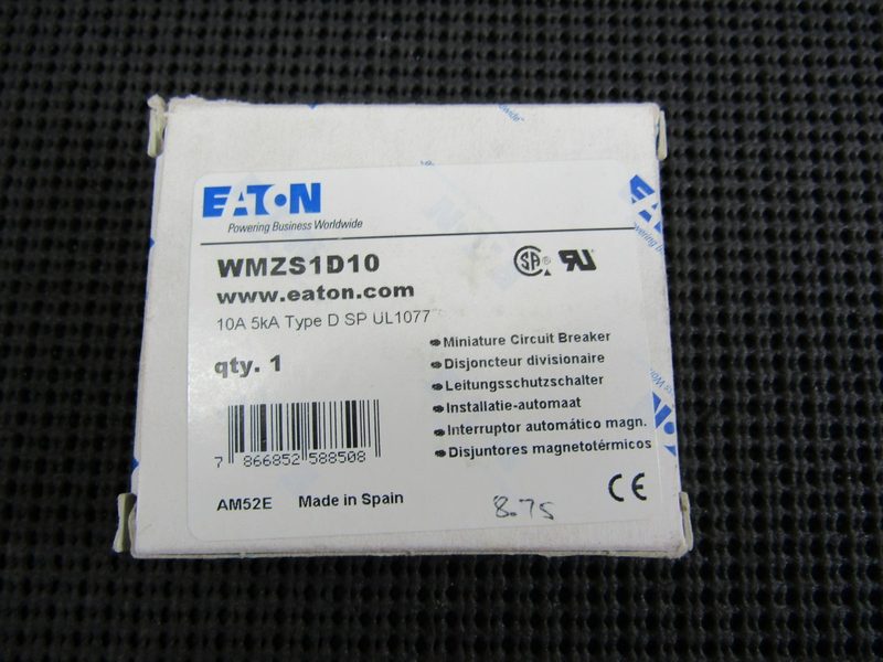 Автоматический выключатель Eaton WMZS1D10