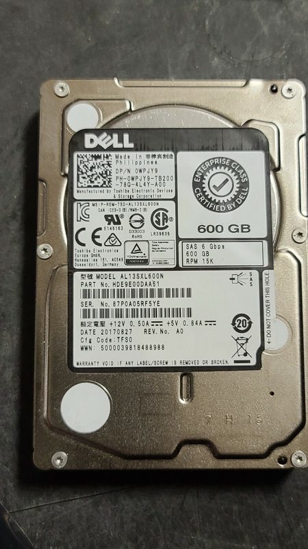 Жёсткий диск Dell WPJY9
