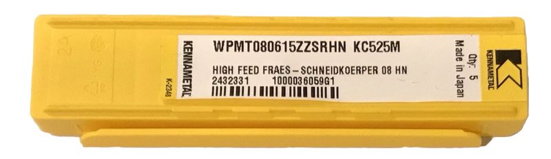 Режущий инструмент Kennametal WPMT080615ZZSRHN