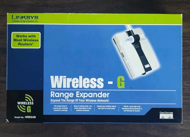 Экспандер Linksys WRE54G