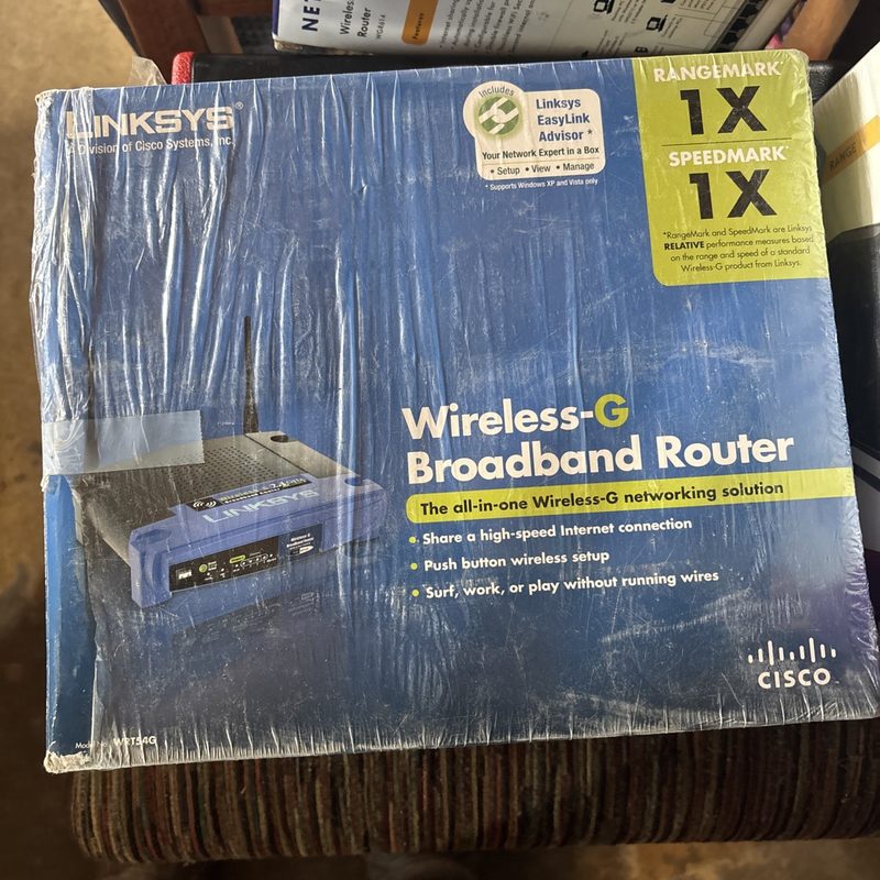 Маршрутизатор Linksys WRT54G