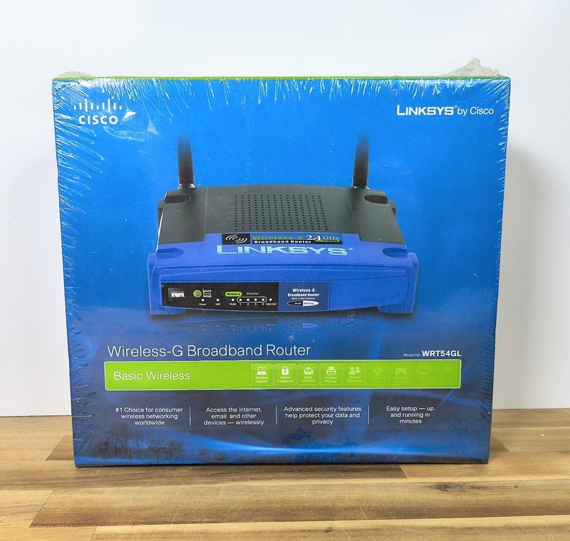 Маршрутизатор Linksys WRT54GL