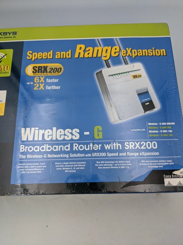 Маршрутизатор Linksys WRT54GX2