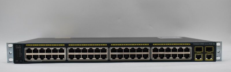 Коммутатор Cisco WS-2960-48PST-L