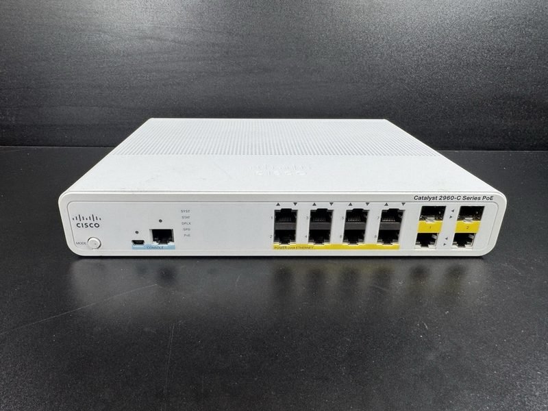 Коммутатор Cisco WS-C2960C-8PC-L
