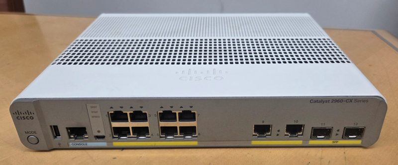 Коммутатор Cisco WS-C2960CX-8TC-L