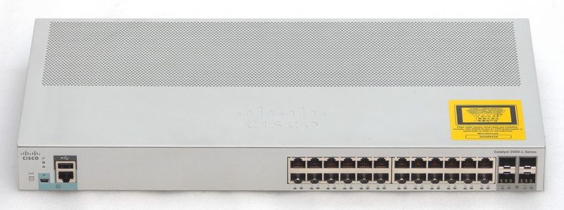 Коммутатор Cisco WS-C2960L-24TS-LL
