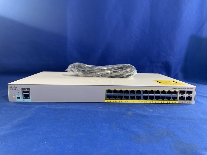 Коммутатор Cisco WS-C2960L-SM-24PS