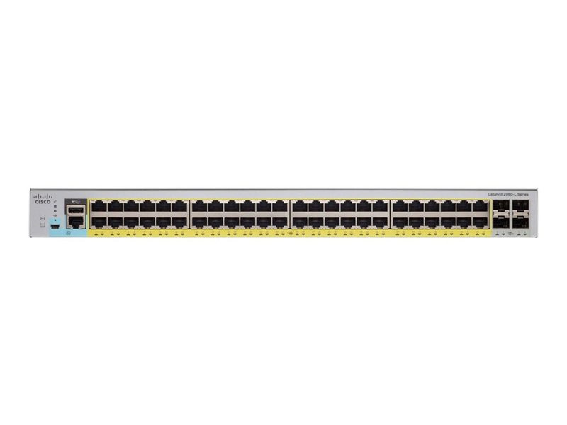 Коммутатор Cisco WS-C2960L-SM-48PQ