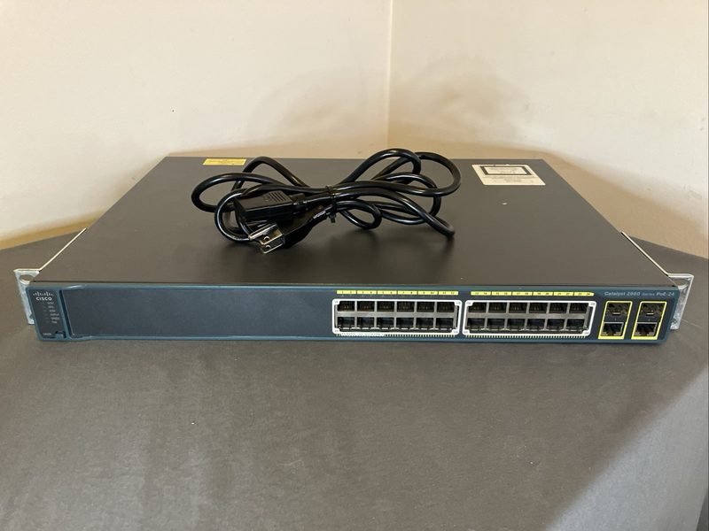 Коммутатор Cisco WS-C2960S-24PS-L