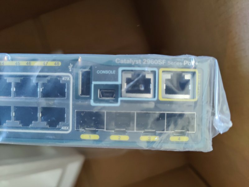Коммутатор Cisco WS-C2960S-F48LPS-L