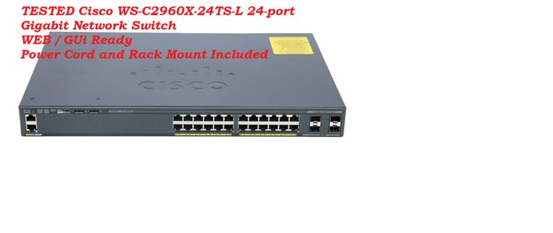 Коммутатор Cisco WS-C2960X-24TS-L