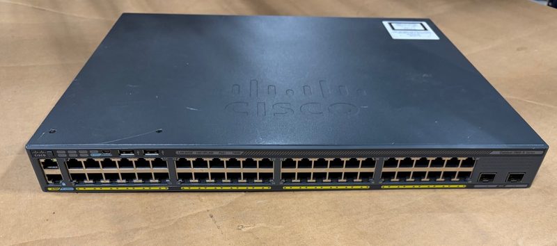 Коммутатор Cisco WS-C2960X-48FPD-L