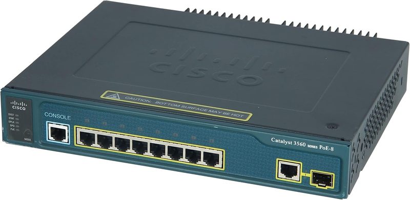 Коммутатор Cisco WS-C3560-8PC-S