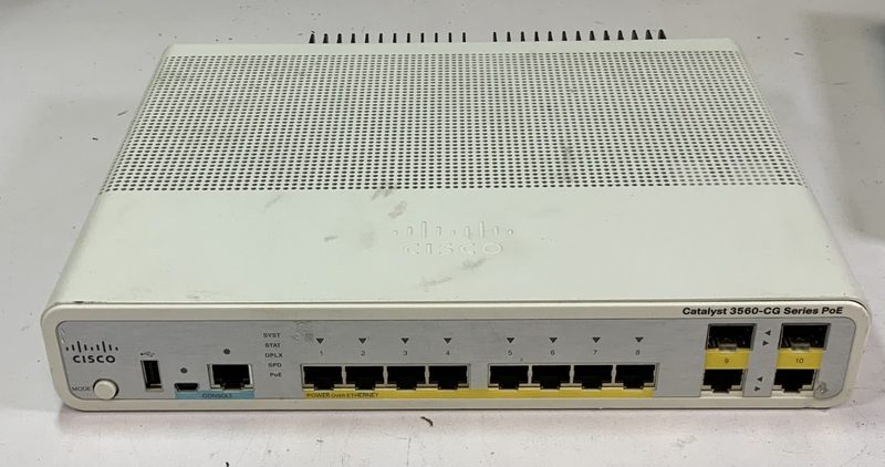 Коммутатор Cisco WS-C3560CG-8PC-S