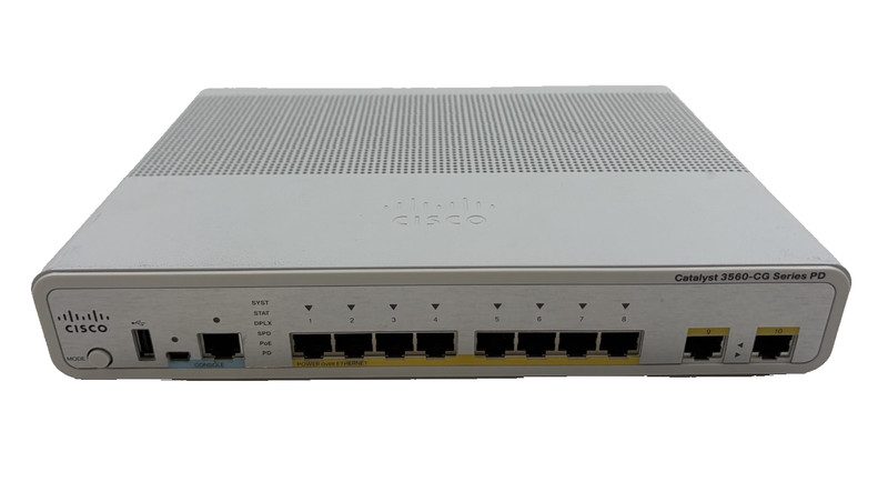 Коммутатор Cisco WS-C3560CPD-8PT-S