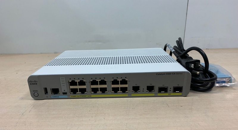 Коммутатор Cisco WS-C3560CX-12PC-S