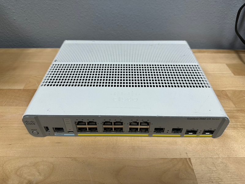 Коммутатор Cisco WS-C3560CX-12TC-S