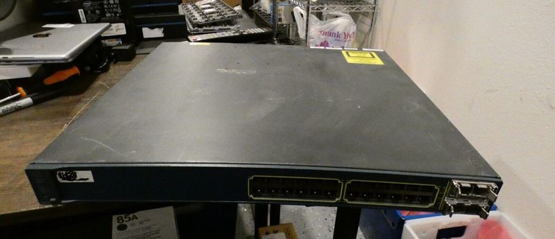 Коммутатор Cisco WS-C3560E-24PD-S