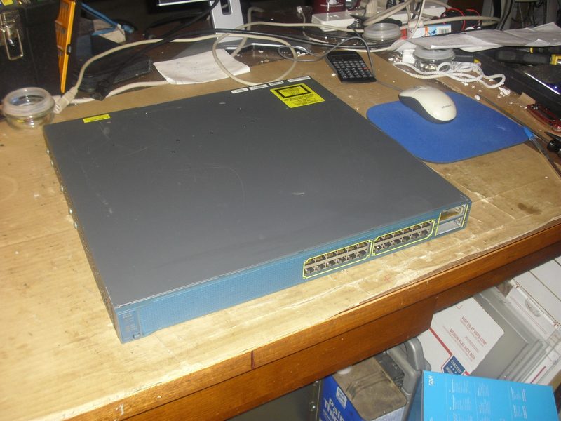 Коммутатор Cisco WS-C3560E-24TD