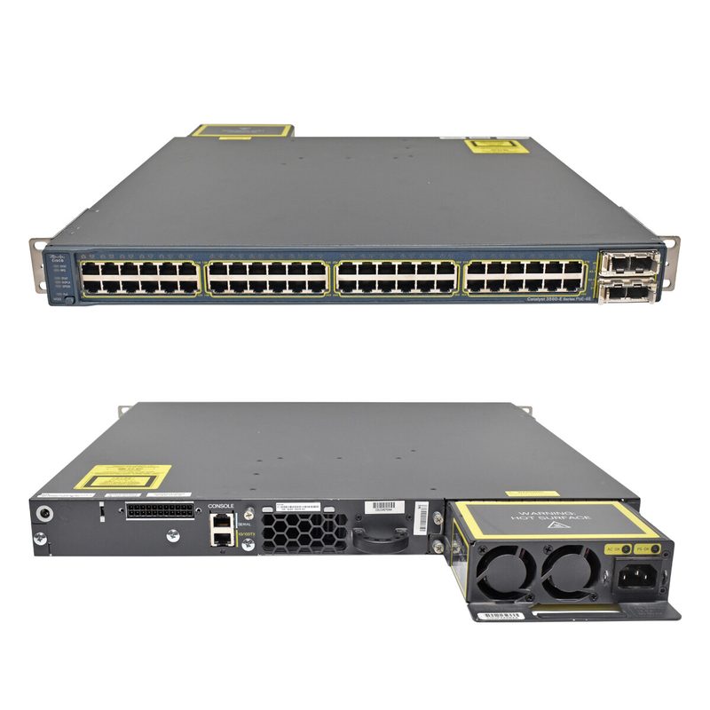 Коммутатор Cisco WS-C3560E-48PD-F