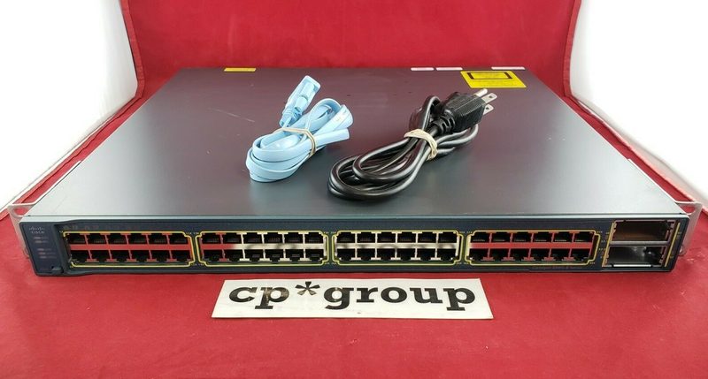 Коммутатор Cisco WS-C3560E-48TD-E