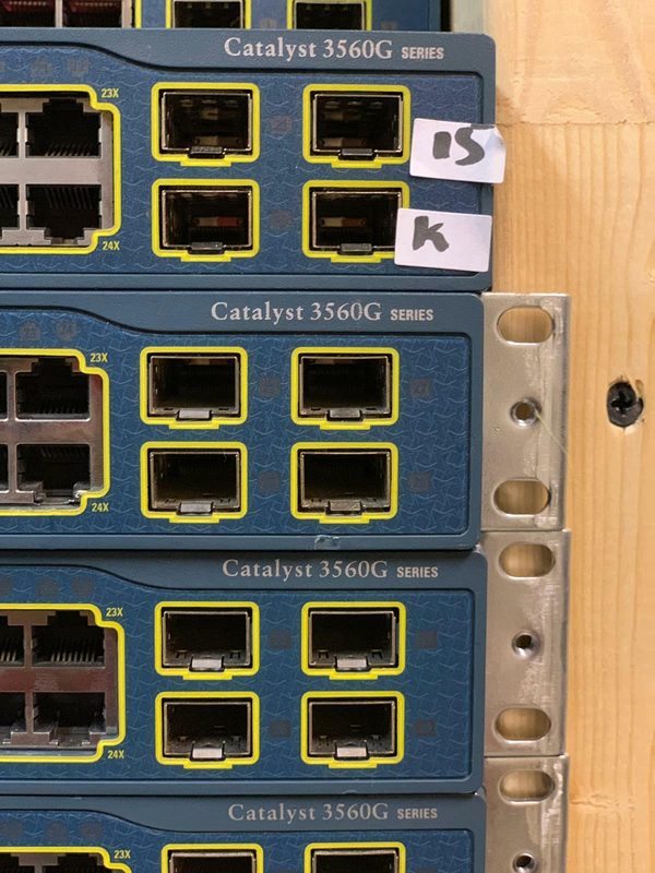 Коммутатор Cisco WS-C3560G-24TS