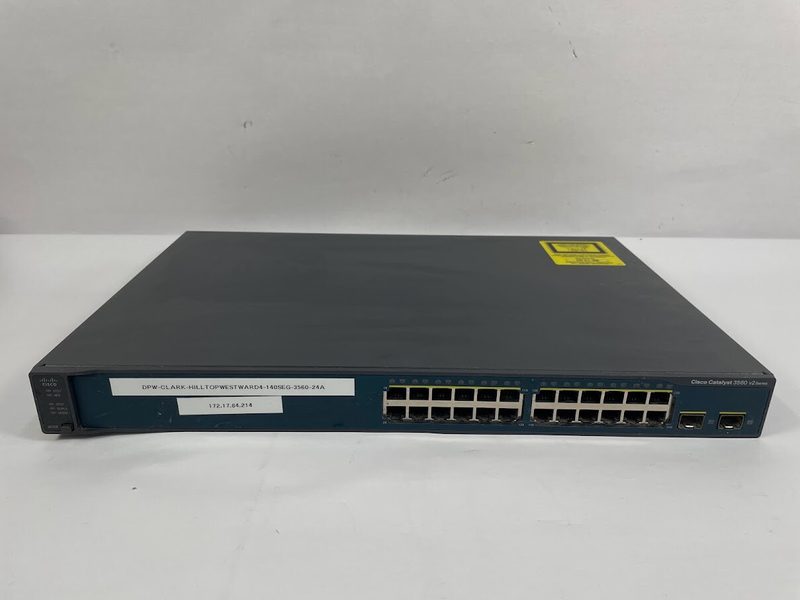Коммутатор Cisco WS-C3560V2-24TS