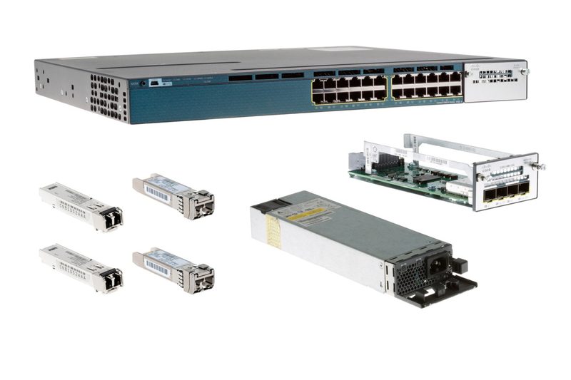 Коммутатор Cisco WS-C3560X-24P-S-DP10G