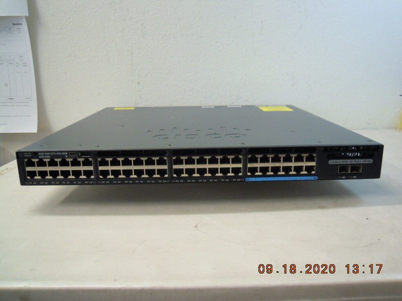 Коммутатор Cisco WS-C3650-12X48FD-L