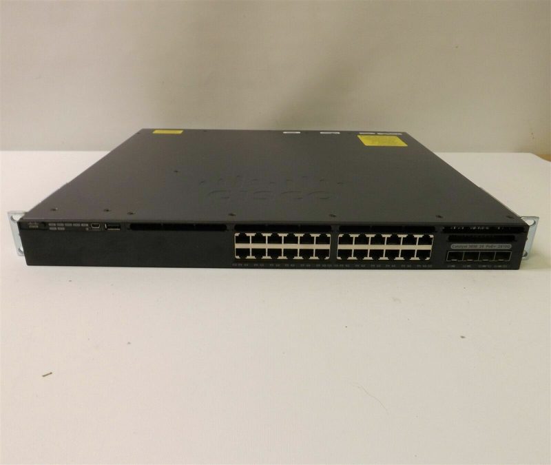 Коммутатор Cisco WS-C3650-24PD-E