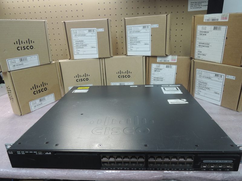 Коммутатор Cisco WS-C3650-24PWS-S
