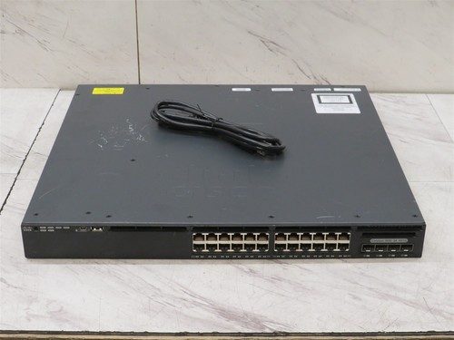 Коммутатор Cisco WS-C3650-24TS-L