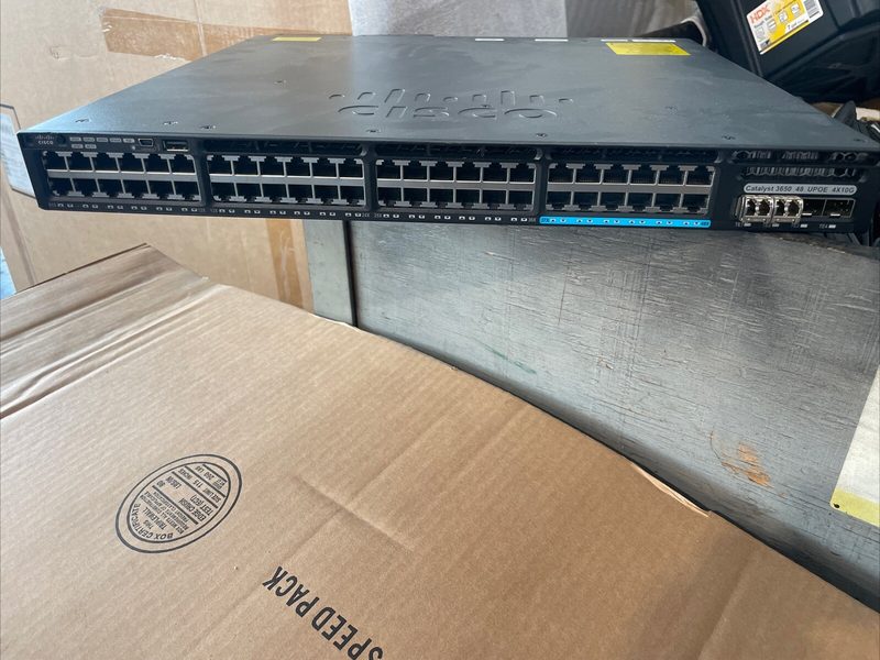 Коммутатор Cisco WS-C3650-48FQ-L