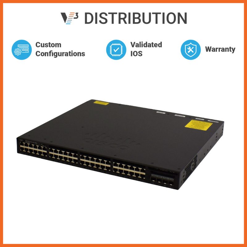 Коммутатор Cisco WS-C3650-48PWQ-S