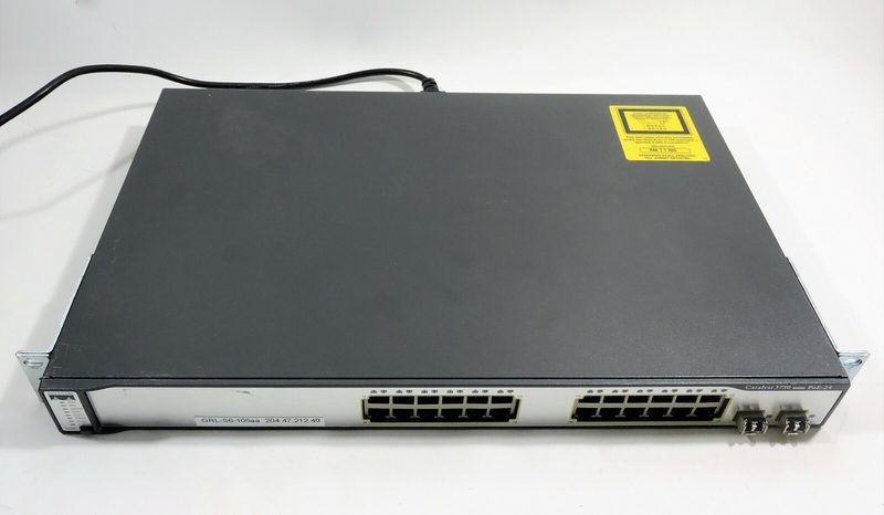 Коммутатор Cisco WS-C3750-24PS