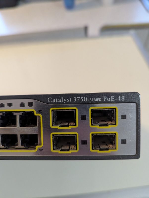 Коммутатор Cisco WS-C3750-48PS-S-US